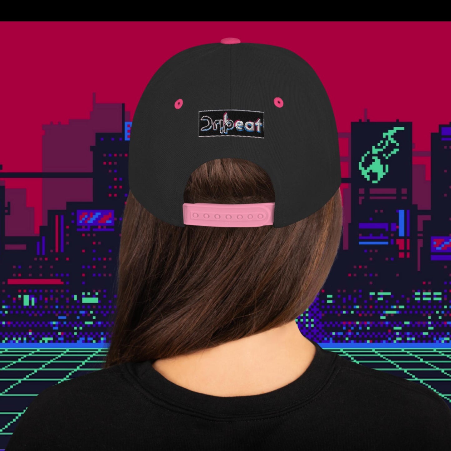 Pixel Pill Snapback Hat