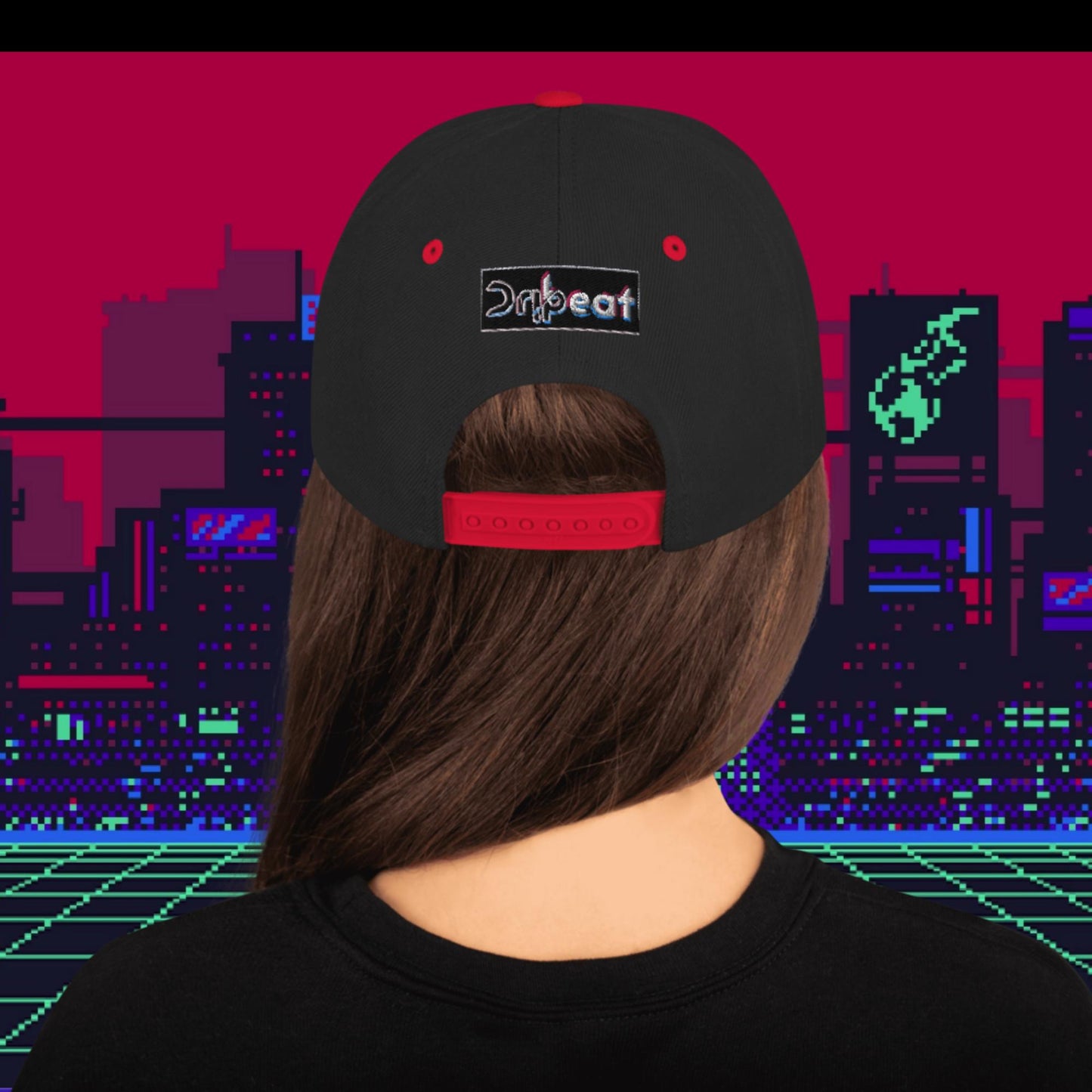 Pixel Pill Snapback Hat