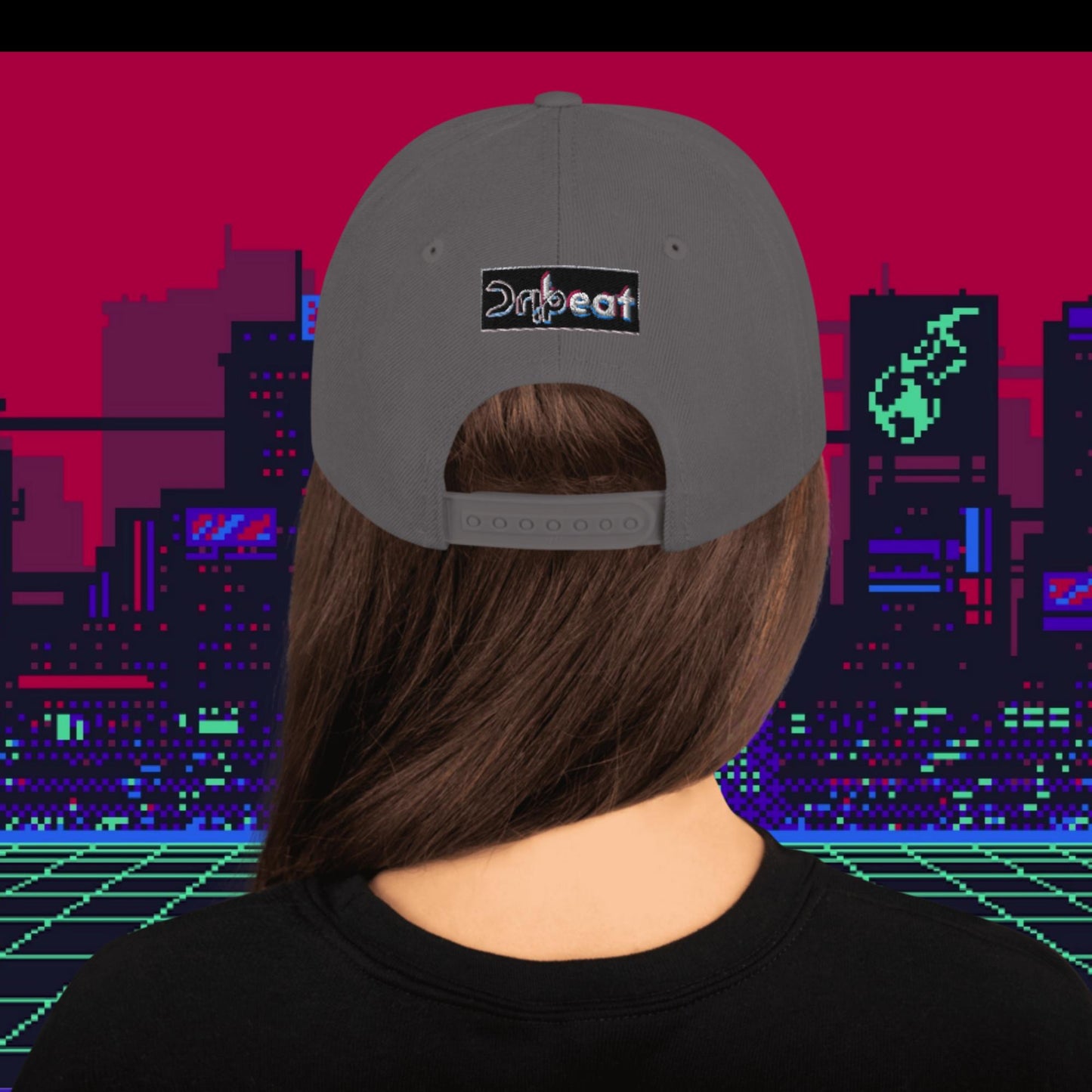 Pixel Pill Snapback Hat