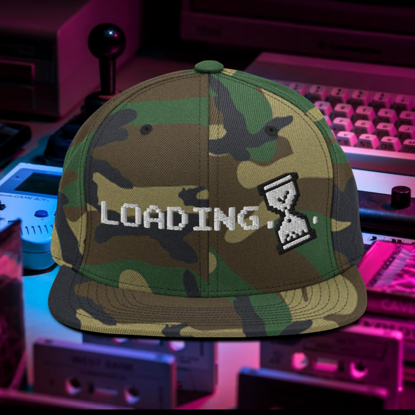 Loading Hourglass Snapback Hat