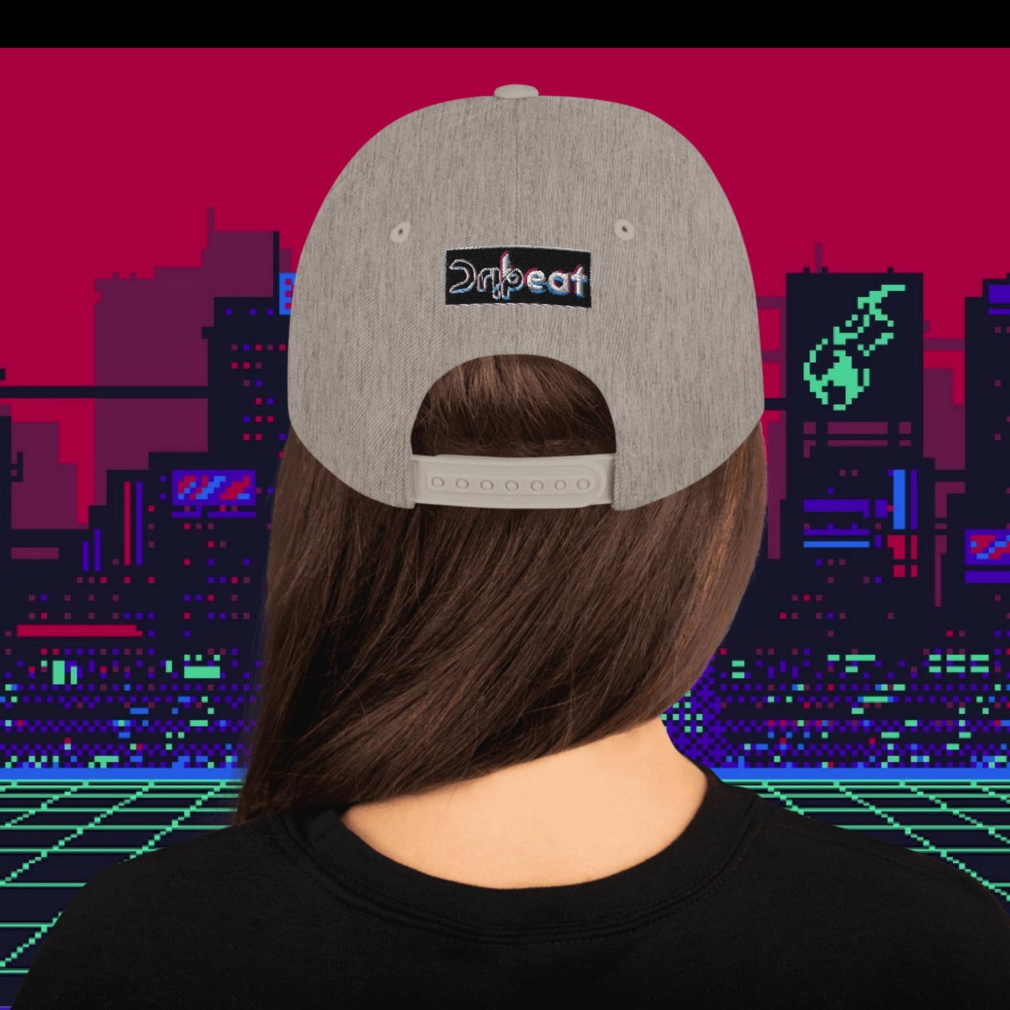 Pixel Pill Snapback Hat