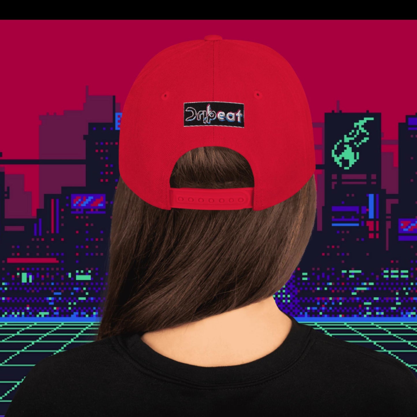 Pixel Pill Snapback Hat