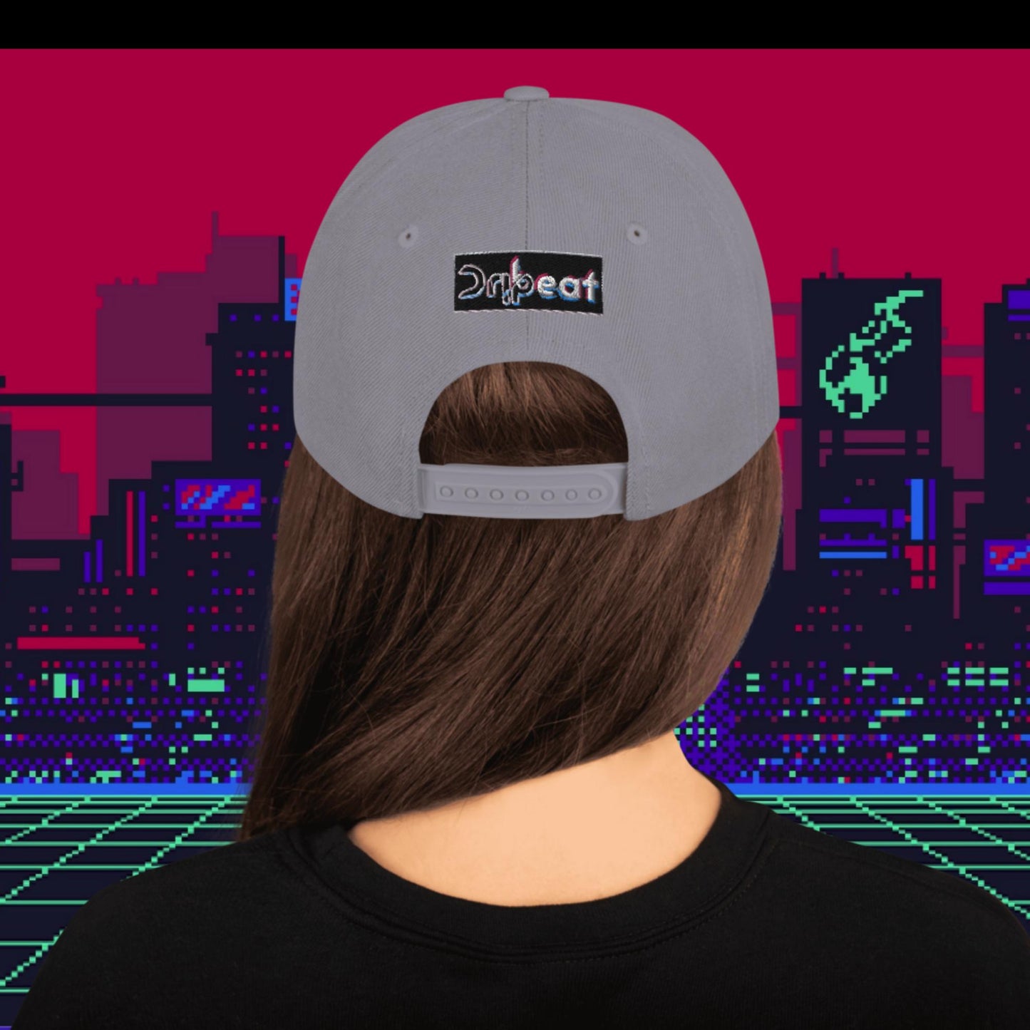 Pixel Pill Snapback Hat